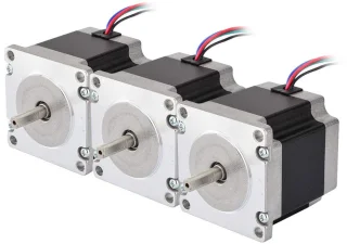 SnelShoppen Stepper motor pack van 3 Nema 23 bipolar 1.24 Nm 2.8 A 57x57x56 mm voor 3D printer en CNC freesmachine
