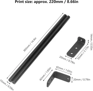 SnelShoppen support rod set voor Ender 3, Ender 3 V2 en Ender 3 Pro