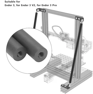 SnelShoppen support rod set voor Ender 3, Ender 3 V2 en Ender 3 Pro