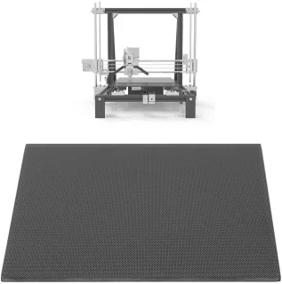 SnelShoppen - tempered glass printbed microporeuze coating 3d printer bouwplaat voor A1 Mini Sermoon V1