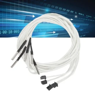 SnelShoppen thermistor temperatuursensor set 5 stuks voor 3D-printer hot end