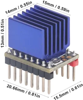 SnelShoppen TMC2209 stappenmotor driver module voor 3D printer