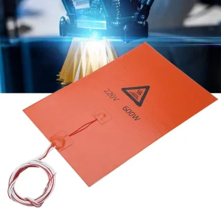 SnelShoppen - Warm Silicone Bed voor 3D Printer - 120W 200W 600W 750W - Hoge Temperatuur - Snelle Verwarming - Zelfklevend - Corrosiewerend - Energiez
