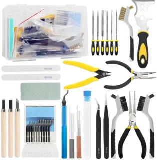 Solidchoice 3D printer deburring set met 42 stukken