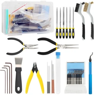 Solidchoice 3D printer deburring tools set met 31 onderdelen