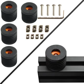 Solidchoice anti-vibratie voetmat voor 3D-printer T-slot 2020