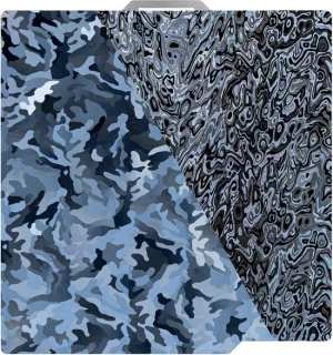 Solidchoice Camouflage & Ripple PEY 3D print bed