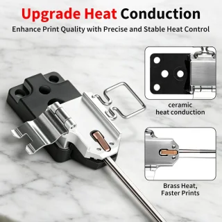 Solidchoice mini hotend verwarming montagekit