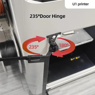 Solidchoice montagekit voor glazen deuren van 3d-printer