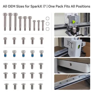 Solidchoice Schroeven assortiment kit voor 3d-printer