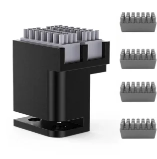 Solidchoice siliconen spuitmondvegers voor 3D-printer, set van 4