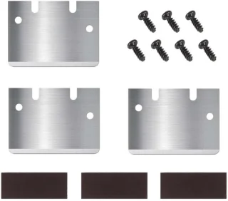 SolidKeus 12 vervangende schrapermesjes voor 3D-printers met magnetische stickers