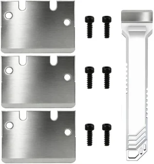 SolidKeus - 3 stuks vervangende messen voor 3D-printer schraper