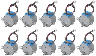 Stappenmotor 10 stuks DC 5V met 10 cm-kabel