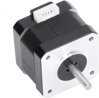 Stappenmotor 42 stappen met dubbele outputas type D - motor
