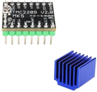 Stappenmotor driver voor 3D-printer TMC2209