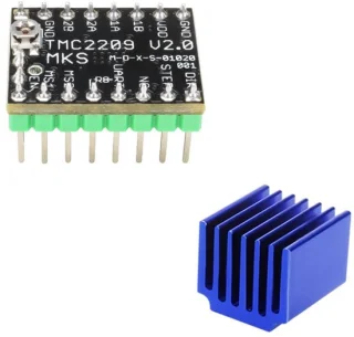 Stappenmotor driver voor 3D-printer TMC2209