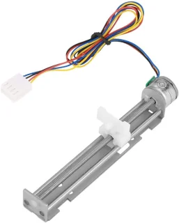 Stappenmotor schroef lineaire glijbaan
