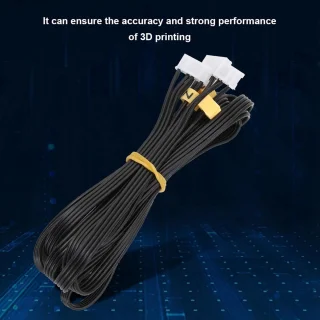 Stappenmotorkabel voor 3D-printer - Z-as motorkabelconnector - dubbele verbinding - efficiënt kabelbeheer - ShopVlot