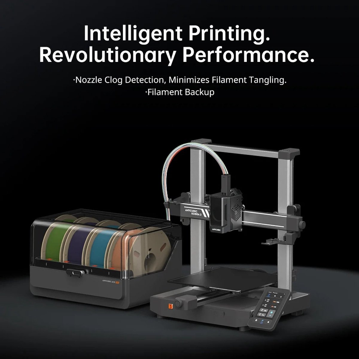Stemily 3D-Printer Multicolor 250x250x260 mm