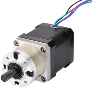 Stepper motor Nema 17 met 5:1 overbrengingsverhouding