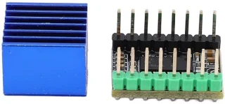Stepper motordriver mute module