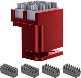 Sylen reinigingsmondstuk borstel met 4 siliconen borstels 3D-printer