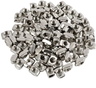 T-nuts M5 hamerkop voor aluminium profiel 2020 (100 stuks)