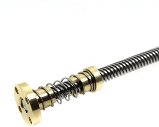 T8 trapeziumvormige loodschroef met anti-backlash moer voor 3D printer