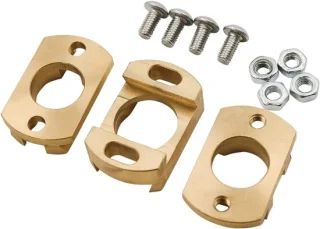 T8 z-as schroef met messing oldham koppeling voor Ender 3