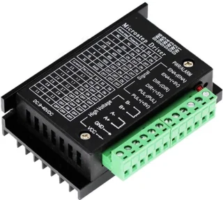 TB6600 stappenmotordriver - stappenmotor - zwart