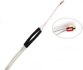 Thermistor 100kΩ - 5 stuks met 1 meter draad - voor 3d printer extruder of verwarmd bed - ShopVlot