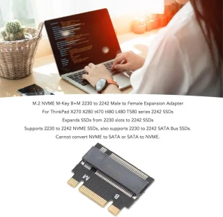 ThinkPad M.2 NVMe verlengadapter M-Key 2230-2242 man/vrouw