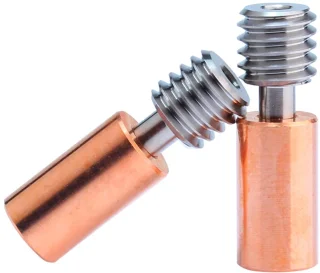 Titanium alloy bi-metal heatbreak voor 3D-printerhotend (type 2)