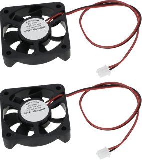 De Universeel 24V 5010 DC miniatuur koelventilator 2 stuks in één oogopslag