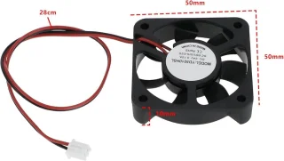 Universeel 24V 5010 DC miniatuur koelventilator 2 stuks