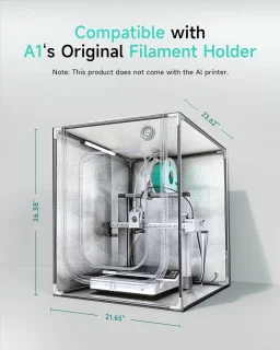 Universeel 3D-printerbehuizing - Extra Groot (550 x 600 x 670 mm)