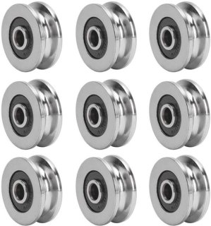 De Universeel V-groef kogellagers 18x4x8 mm (10 stuks) in één oogopslag