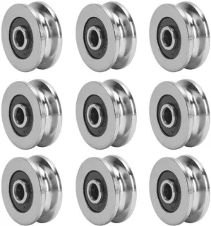 Universeel V-groef kogellagers 18x4x8 mm (10 stuks)