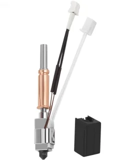 Upgrade Kobra 3 keramische hotend 0,4 mm mondstuk met heatbreak en verwarmingsblok voor 3D-printer