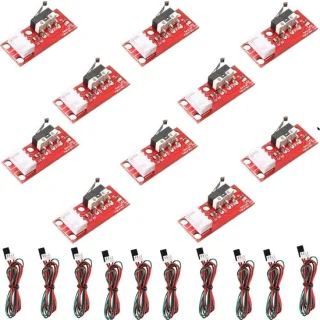 Velnivo mechanische eindstop-eindschakelaarmodule, 10 stuks