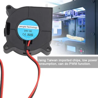 Ventilator voor 3D-printer 4020 turbo dc - shopvlot