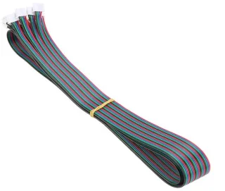Verbindingskabel voor Nema16/Nema17-stappenmotor, 5 stuks, 1 meter