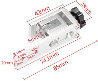Verstelbare riemspanner voor Ender 3/CR10 3D-printer