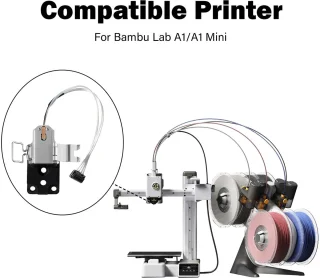 Verwarmingsmontageset voor A1 Mini met thermistor en hitte-isolerende basis