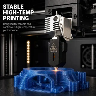 Volledig metalen geïntegreerde 3D-printer-hotend-montage met 0,2 mm mondstuk