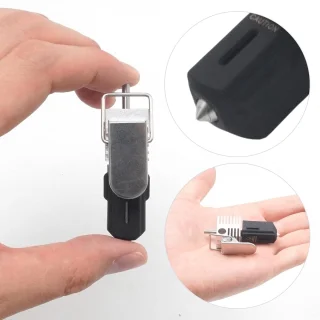 Volledig metalen geïntegreerde 3D-printer-hotend-montage met 0,2 mm mondstuk