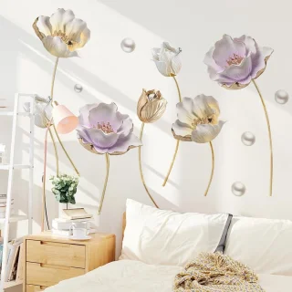 De Vt products - Lotusbloemen Muurstickers in één oogopslag