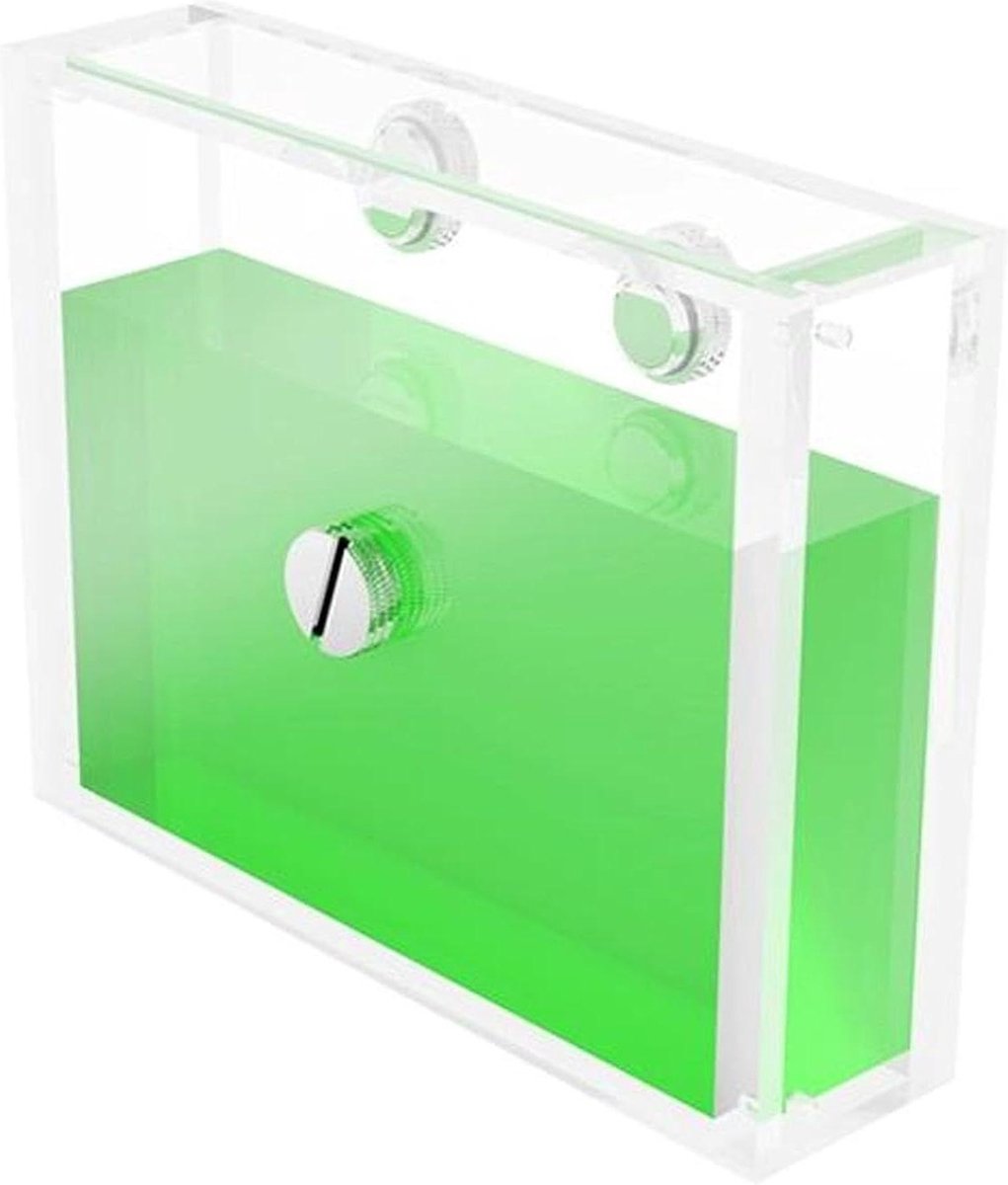 De Watercooling Reservoir 430ml Acryl Rechthoek G1/4 in één oogopslag