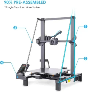 Wildor® 3D Printer - Desktop FDM 3D-printer